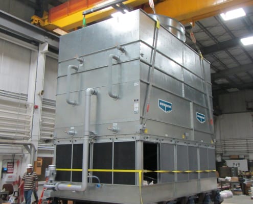 Structural Integrity Associates | Cooling Tower Mounted to Shake Table for Seismic Testing