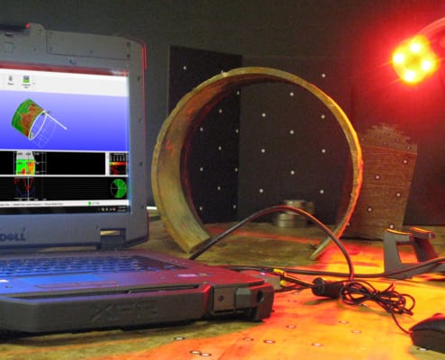 Structural Integrity Associates | Non-destructive Testing (NDT) - 3D Laser Profilometry Pit Gauge Measurment 2