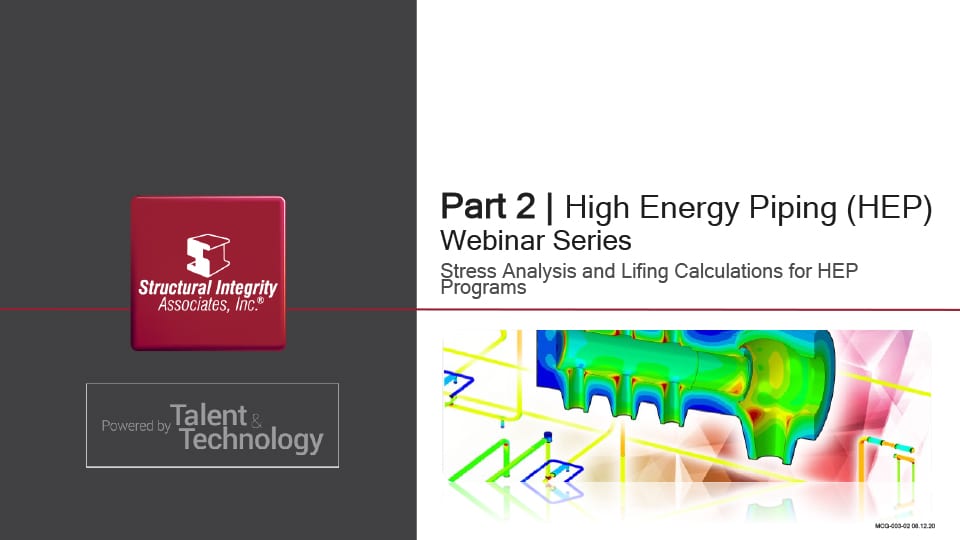 HEP Part 2 | Stress Analysis and Lifing Calculations for HEP Programs 02