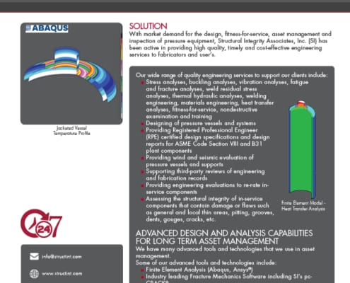 Structural Integrity Associates | Pressure Vessels & Systems Design, Life Assessment, Asset Management & Inspection