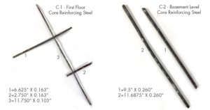 Figure 1. The core reinforcing steel samples in the as-received condition | Infrastructure Upgrades – Material Verification