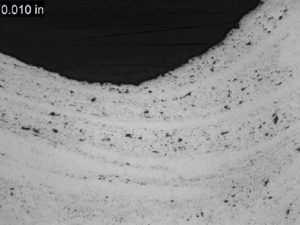 Figure 3. Deformation in the microstructure 2 | Infrastructure Upgrades – Materials Analysis