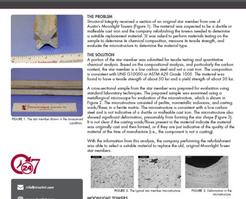 Materials Laboratory Case Study #4 | Infrastructure Upgrades – Materials Analysis