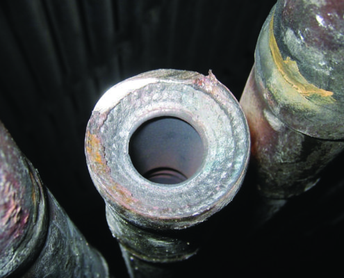 Failed Dissimilar Metal Welds (DMW) in Boiler Tubing