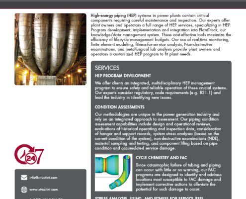 High Energy Piping Brochure 5.23.22